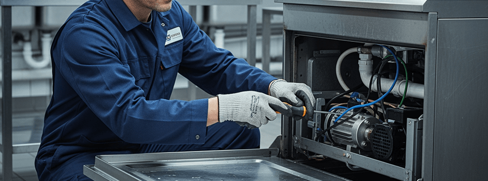 Commercial Dishwasher Service in Las Vegas — Red Rock Appliance Services