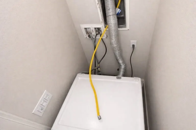 Dryer after repair in a Las Vegas home