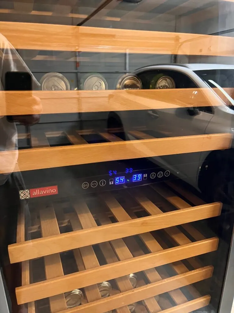 Repaired Allavino wine refrigerator cooling properly after compressor replacement